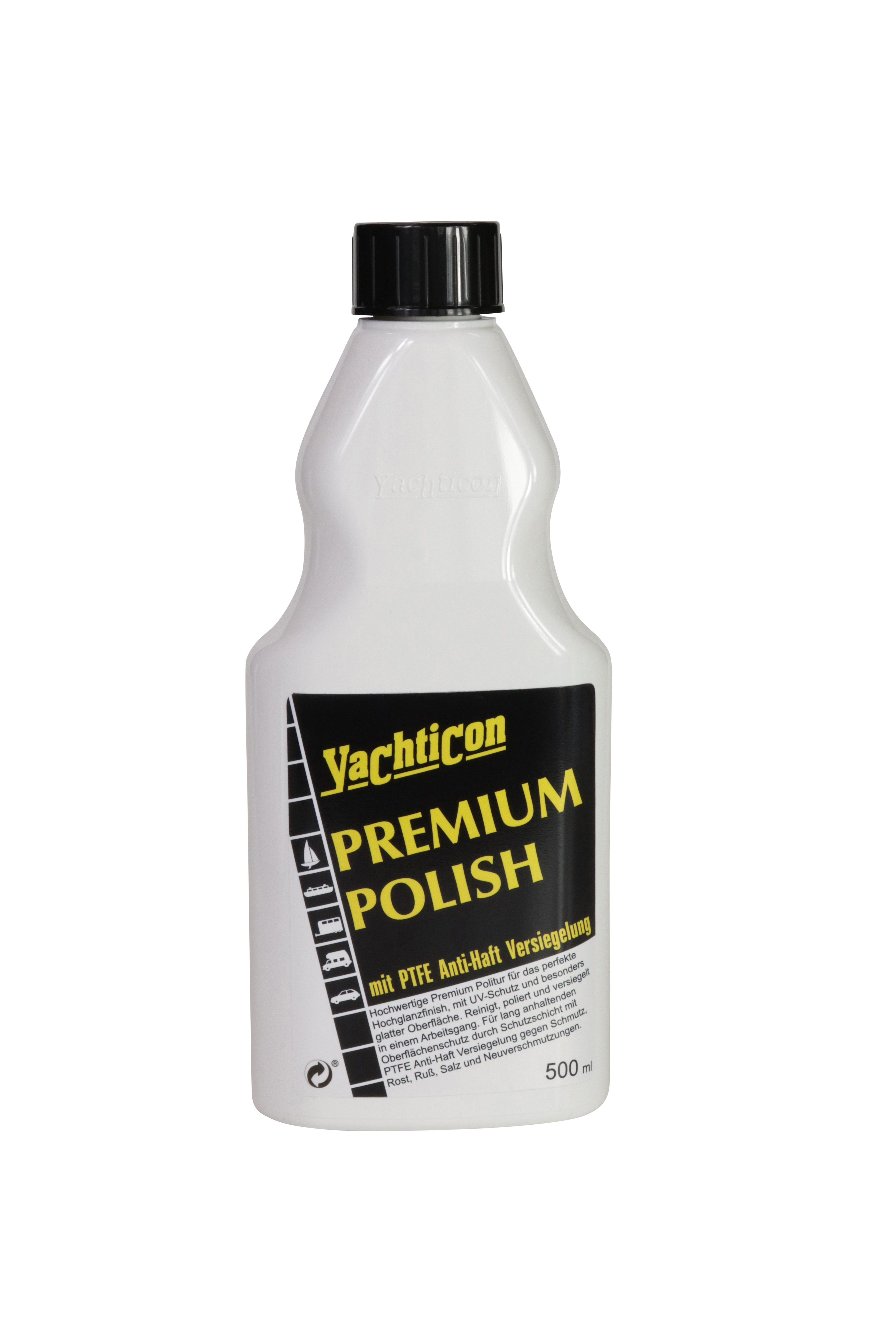 Yachticon Premium Polish mit PTFE-Antihaft Versiegelung 500ml