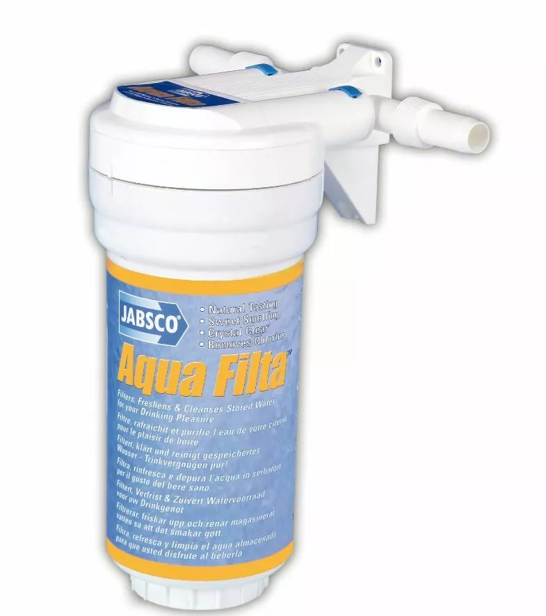 Jabsco Aqua Aktiv Kohlefilter kpl. Trinkwasserfilter Aktivkohlefilter