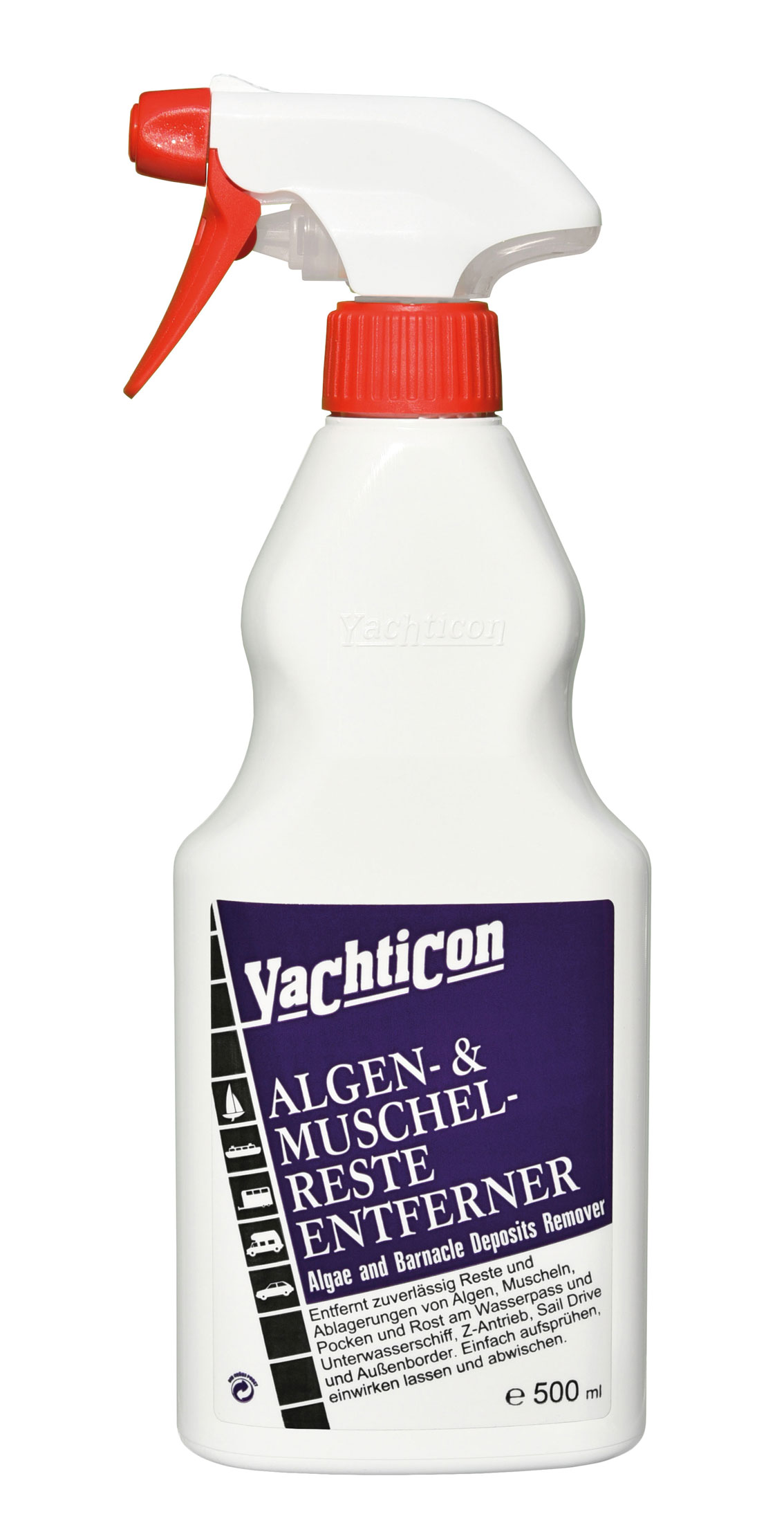 Yachticon Algen u. Muschelentferner 500 ml