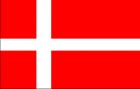 Gastlandflaggen 20x30 cm | Dänemark