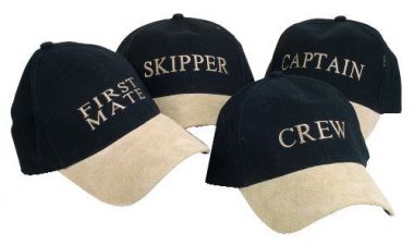 Segler Cap Aufschrift "Skipper" 