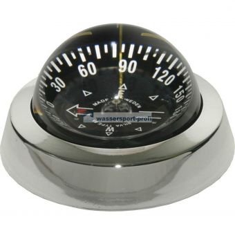 Silva Kompass 85E chrom m. Beleuchtung 