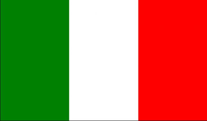 Gastlandflaggen 20x30 cm | Italien