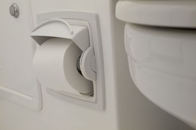 WC Toilettenpapierspender Dyroll weiss 
