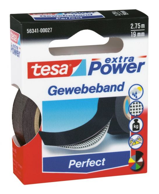 Tesa Gewebeand extra Power 2,75 m x 19 mm 