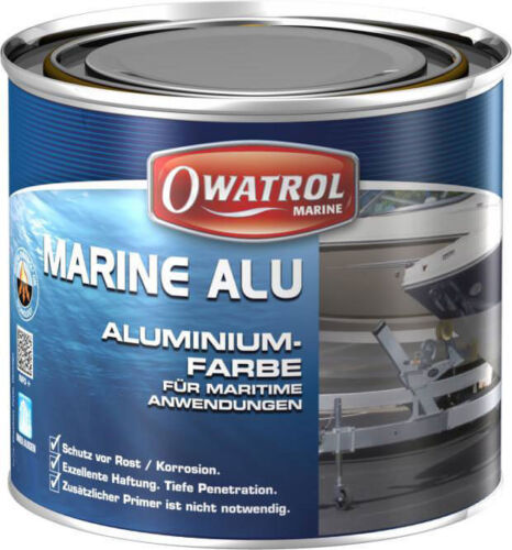 Owatrol Marine Alu 0,750 l Aluminiumfarbe 