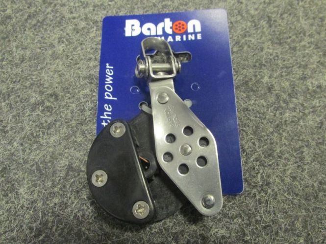 Barton Block 1-scheibig m. Klemme 6 mm 